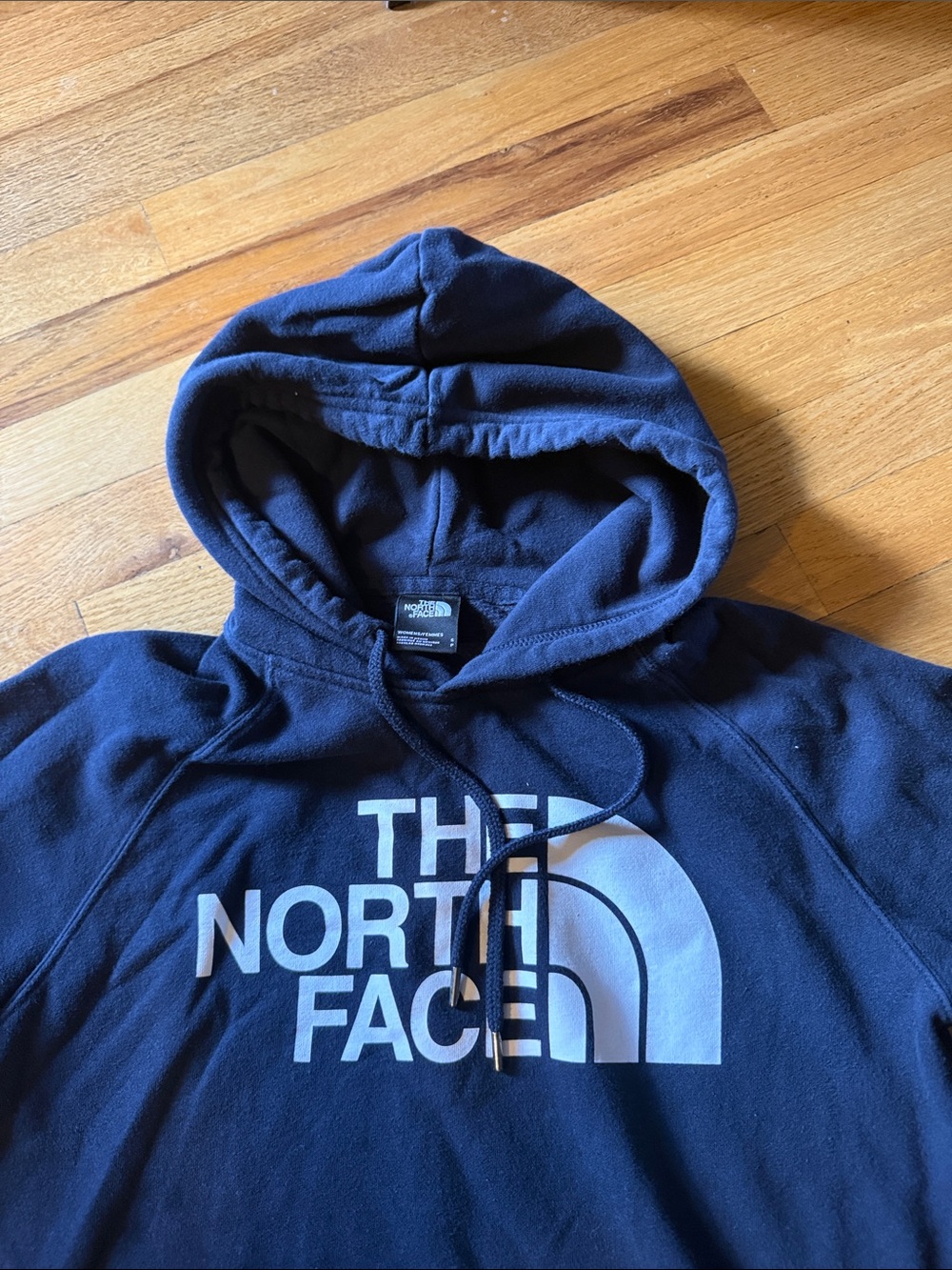 North face hoodie women’s small navy blue